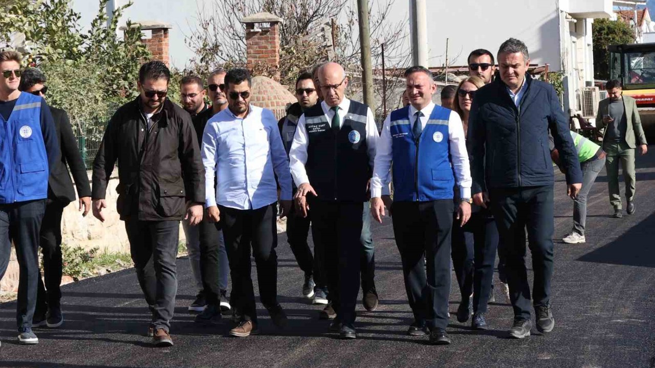 Datça’da yollar yenileniyor, ulaşım konforu artıyor
