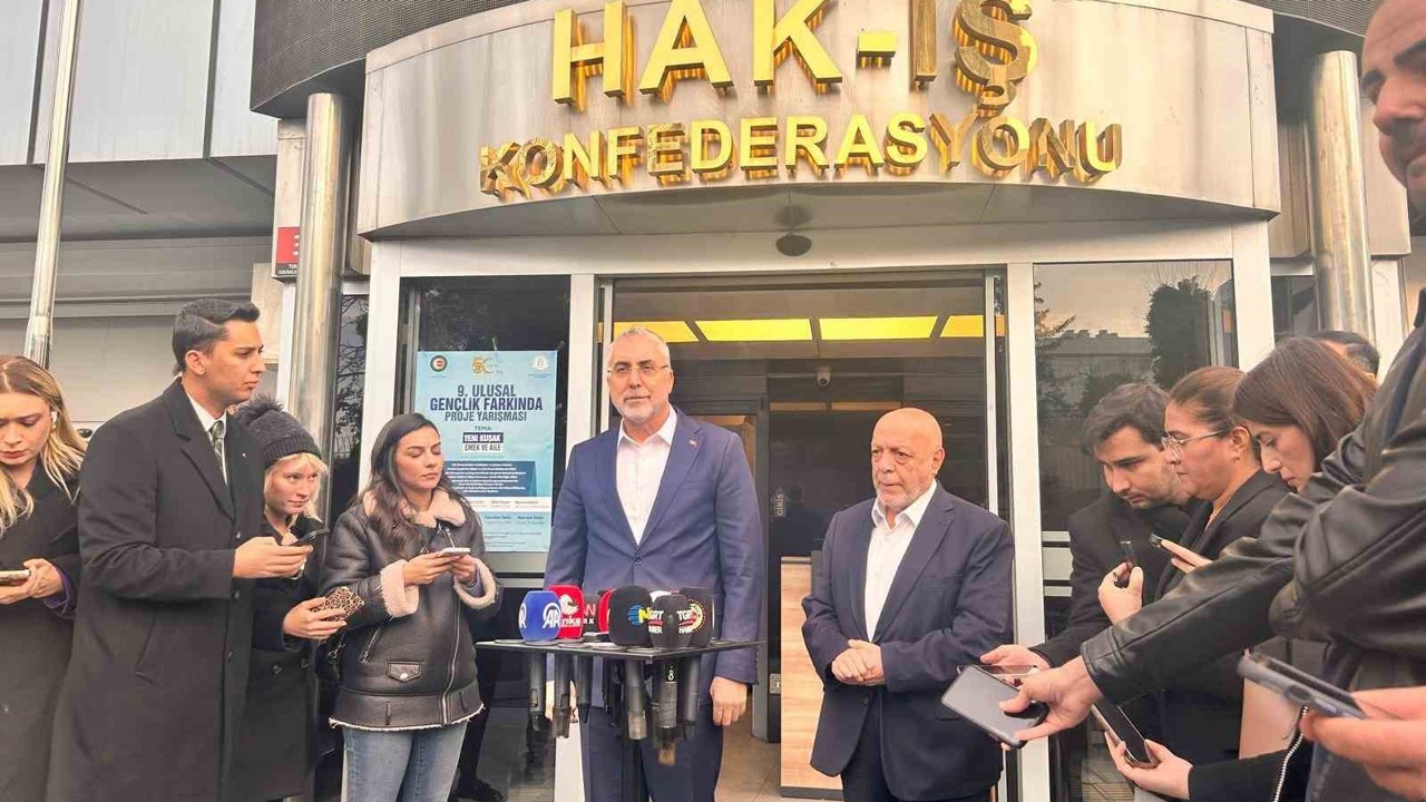 Bakan Işıkhan: "(HAK-İŞ ile görüşme) görüşmeler neticesinde elde ettiğimiz verileri komisyona ileteceğim"

