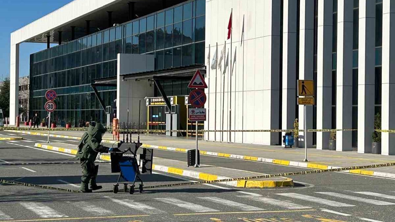 Ordu-Giresun Havalimanında acil durum tatbikatı
