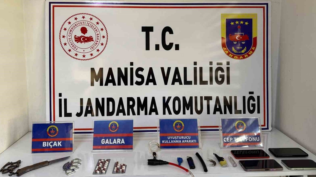 Salihli’de ikamete uyuşturucu operasyonu
