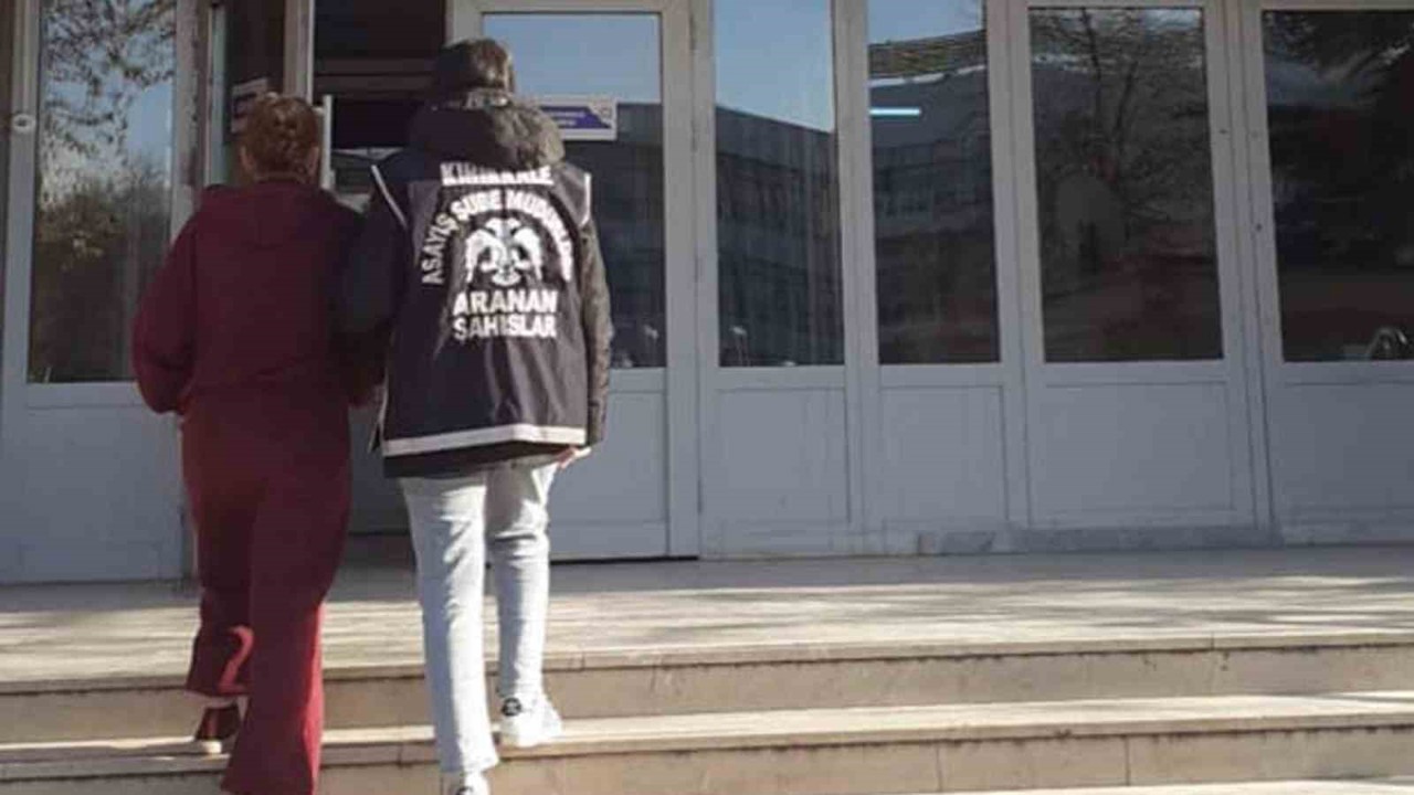 Kırıkkale’de 18 yıl 10 ay hapis cezası bulunan firari kadın yakalandı
