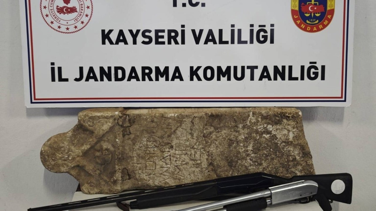 Jandarmadan tarihi eser kaçakçılarına operasyon

