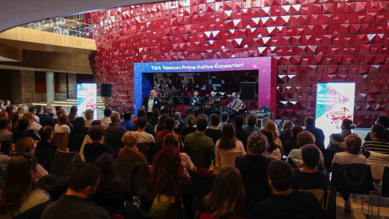 Türk Telekom Prime Kahve Konserleri müzik tutkunlarını AKM’de buluşturuyor
