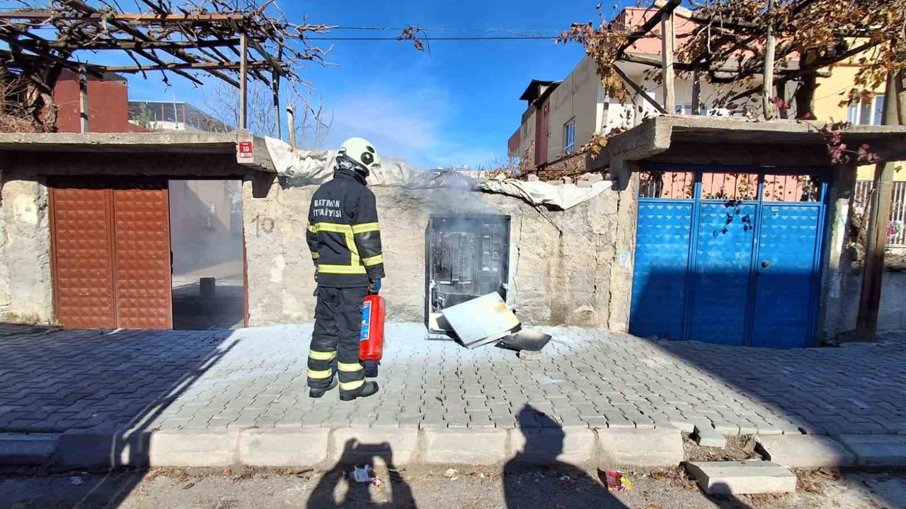 Batman’da trafo yangını
