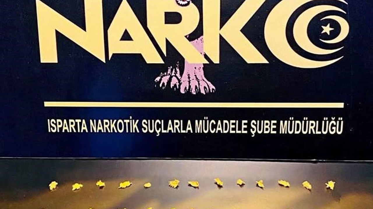 Isparta’da uyuşturucu ele geçirildi: 2 şüpheliye adli işlem
