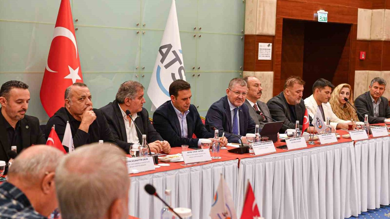 ATSO Meclis Başkanı Öztürk: "İmara açılacak bölgelerde altyapının önceden tamamlanmasının yasal zorunluluk haline getirilmesi gerekiyor"
