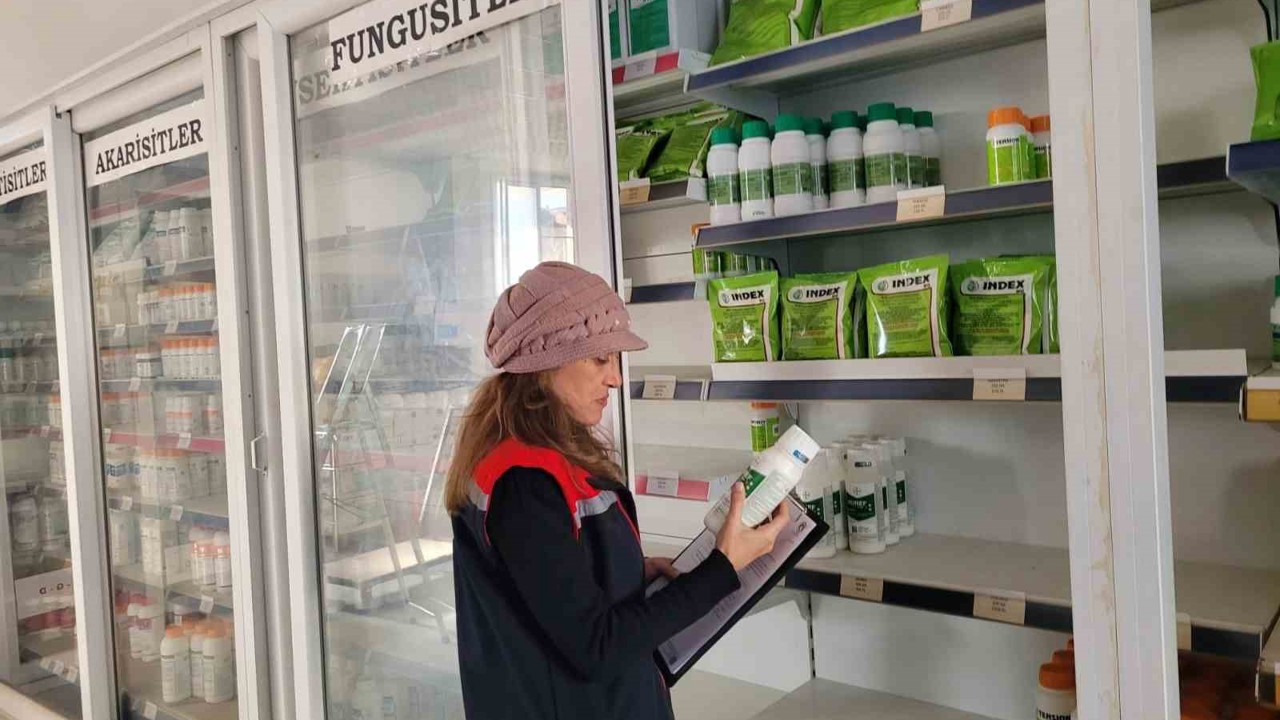 Buharkent’te bitki koruma ve gübre bayilerine denetim
