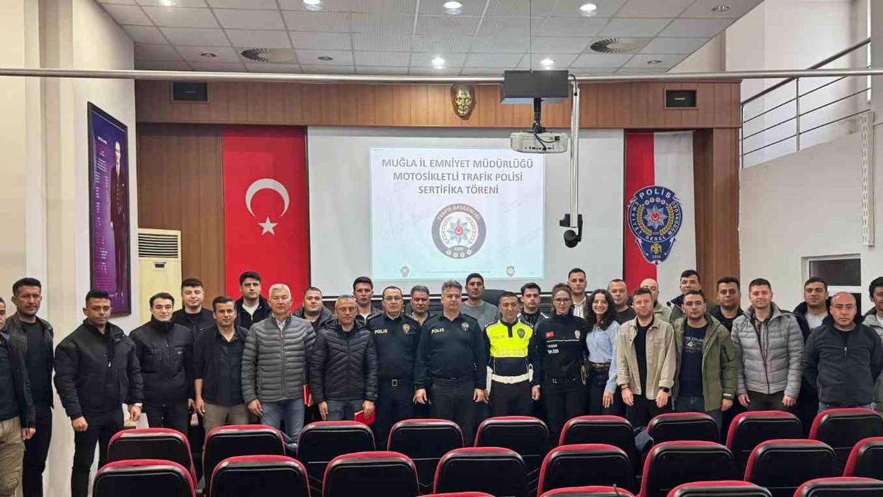 Muğla’da 25 yeni personel sertifikasını aldı
