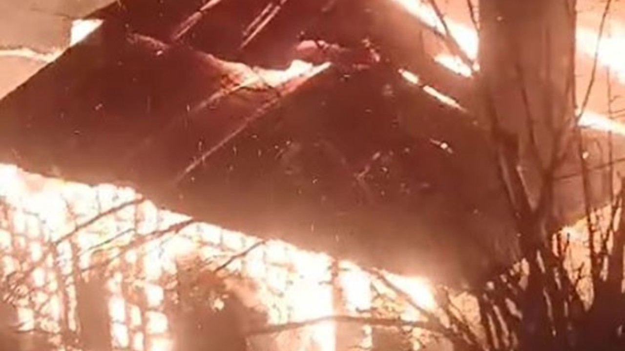Ordu’da iki katlı ahşap evde yangın
