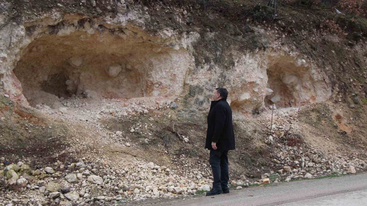 Ferhat diyarı Amasya’da pekmez için dağı deldiler, gören şaştı kaldı
