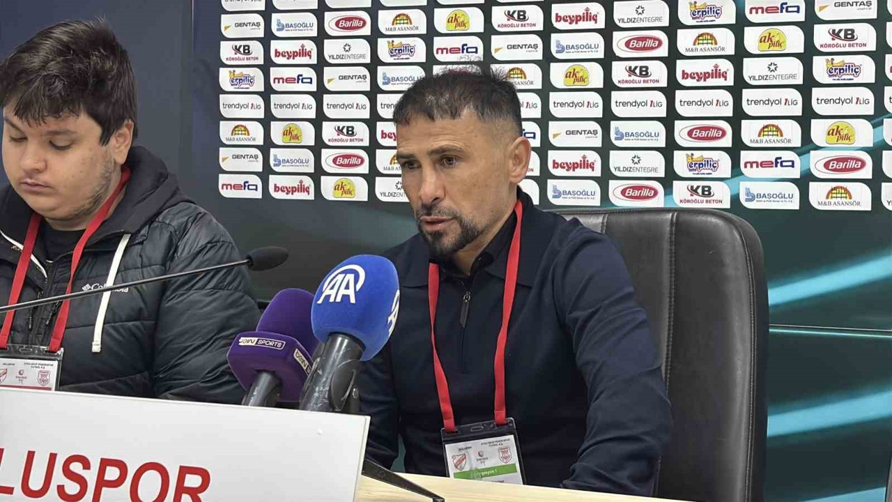 Boluspor-Pendikspor maçının ardından
