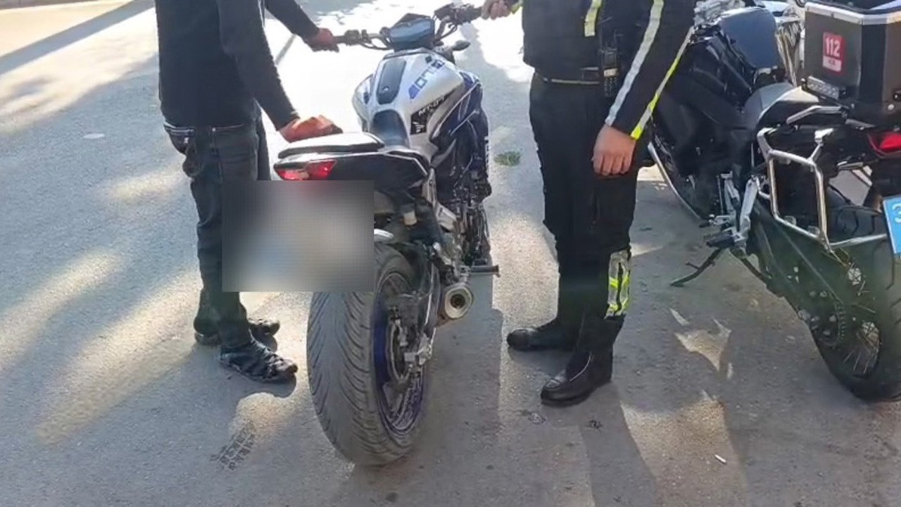 Mersin’de abart egzoz kullanan araçlara ceza yağdı
