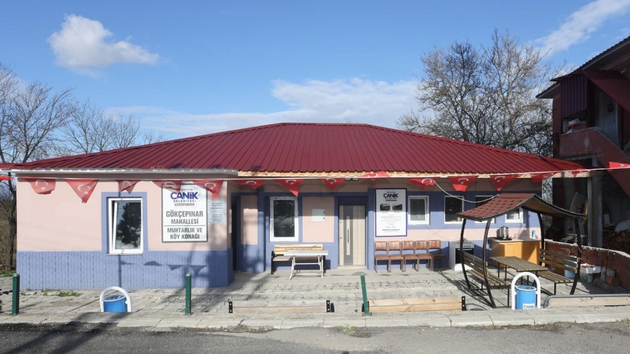 Canik’te atıl binalar mahalle konağına dönüştü
