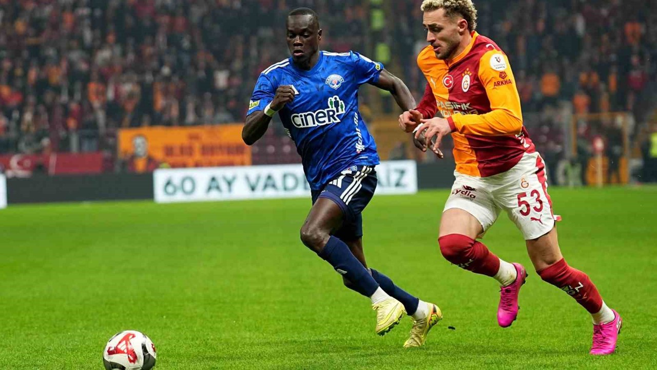 Trendyol Süper Lig: Galatasaray: 3 - Kasımpaşa: 0 (Maç sonucu)
