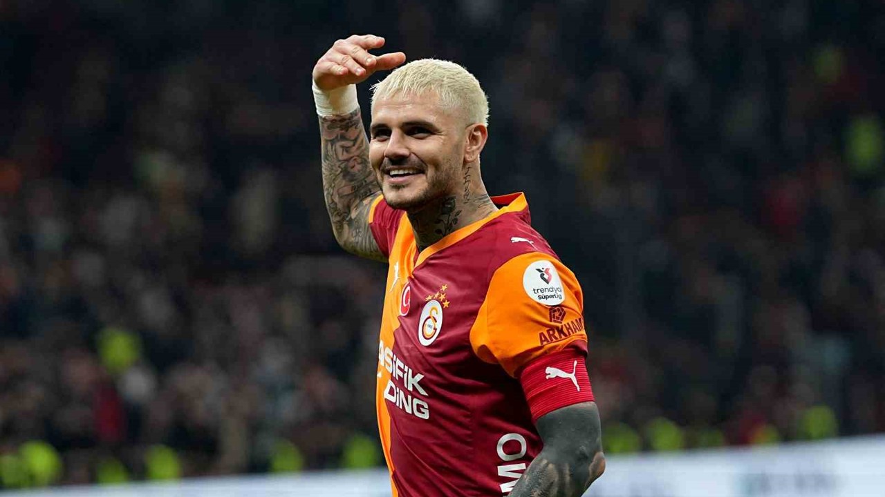 Galatasaray’da maç sonu üçlüsü Mauro Icardi’den
