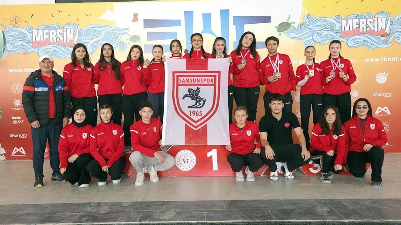 Samsunspor Bocce Takımı, Türkiye şampiyonasına damga vurdu
