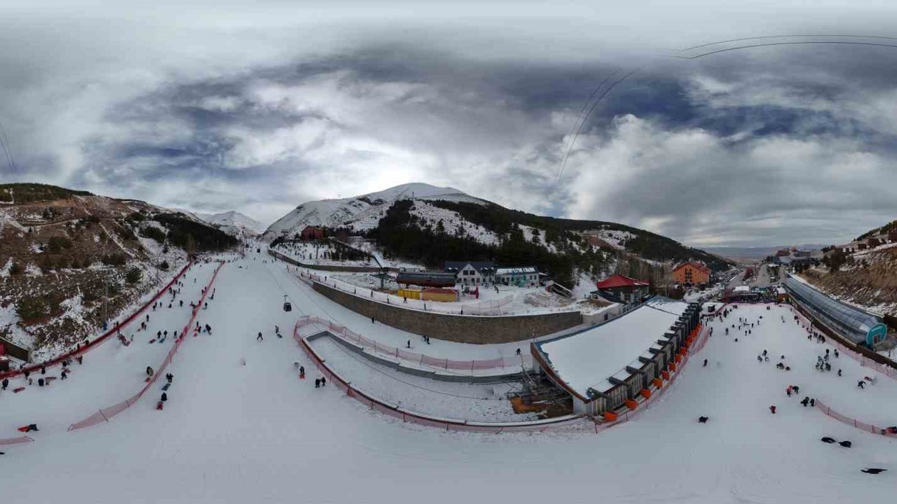 Palandöken’de kar keyfi
