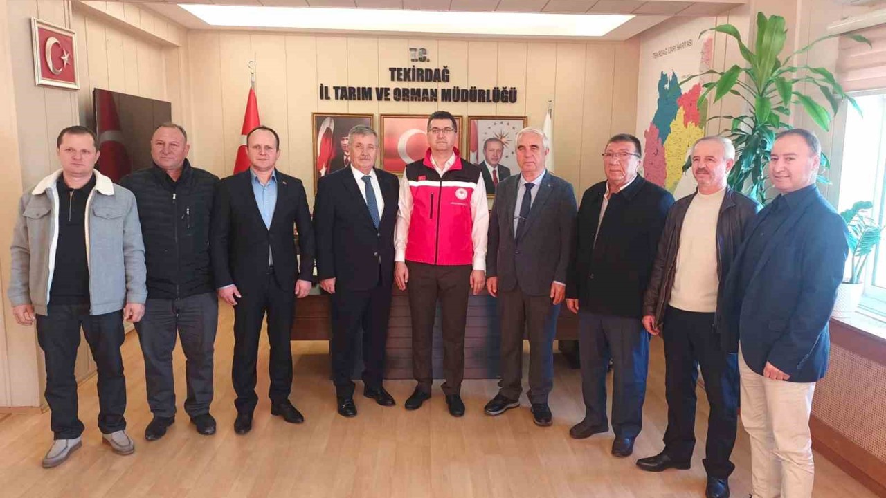Tekirdağ’da tarımsal örgütlere birinci derece belge
