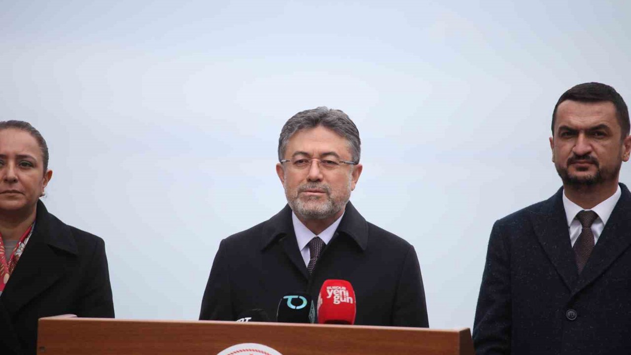 Bakan İbrahim Yumaklı: "Burdur Gölü’nde yılda 66 milyon metreküp su açığı meydana geliyor"
