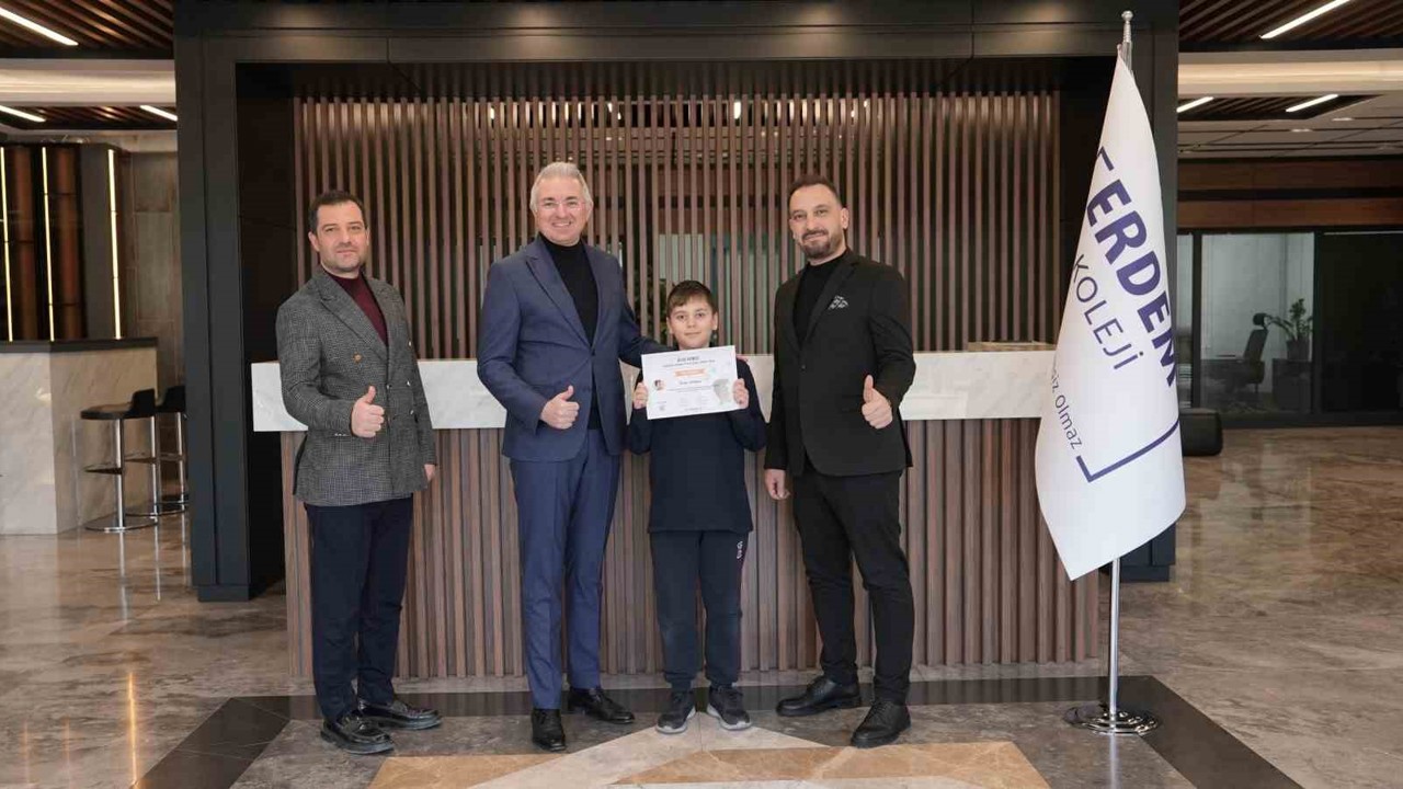 Erdem Koleji öğrencisinden uluslararası arenada üst düzey başarı
