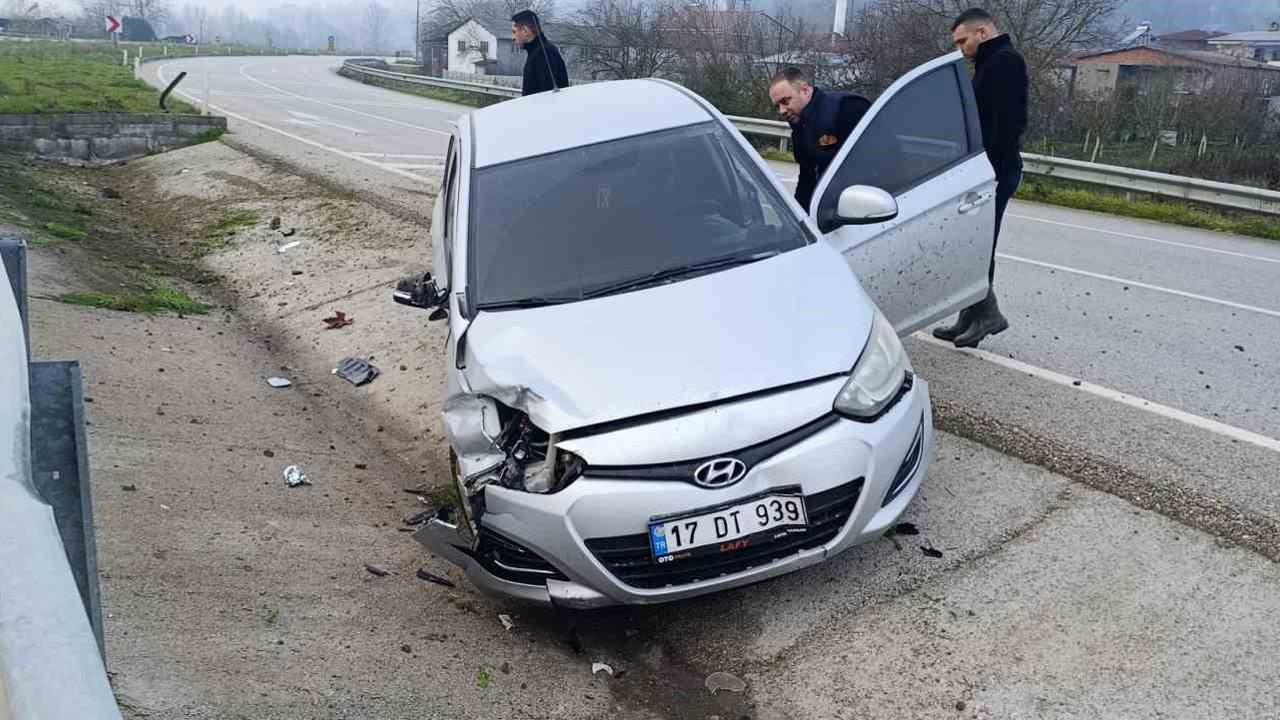 Çan’da trafik kazası: 1 yaralı
