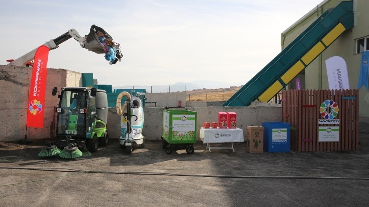 Geri dönüşümde Türkiye birincisi olan Kocasinan, 92 bin ağacın kesilmesini önledi
