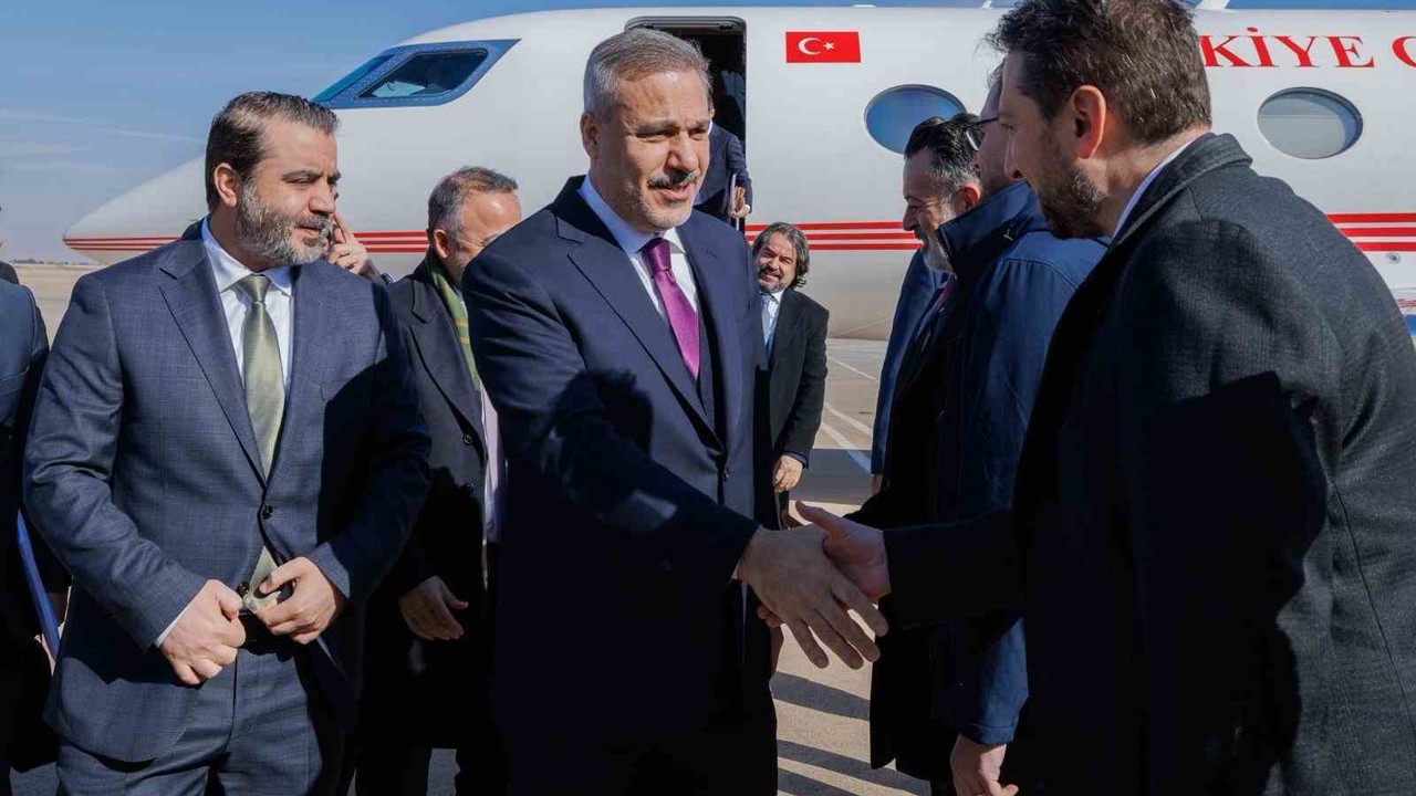 Dışişleri Bakanı Fidan, Şam’da
