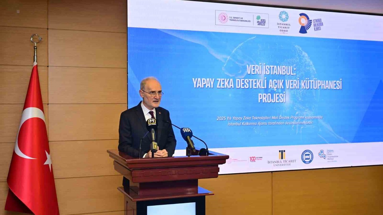 Veri İstanbul: Yapay Zeka Destekli Açık Veri Kütüphanesi projesi tanıtıldı
