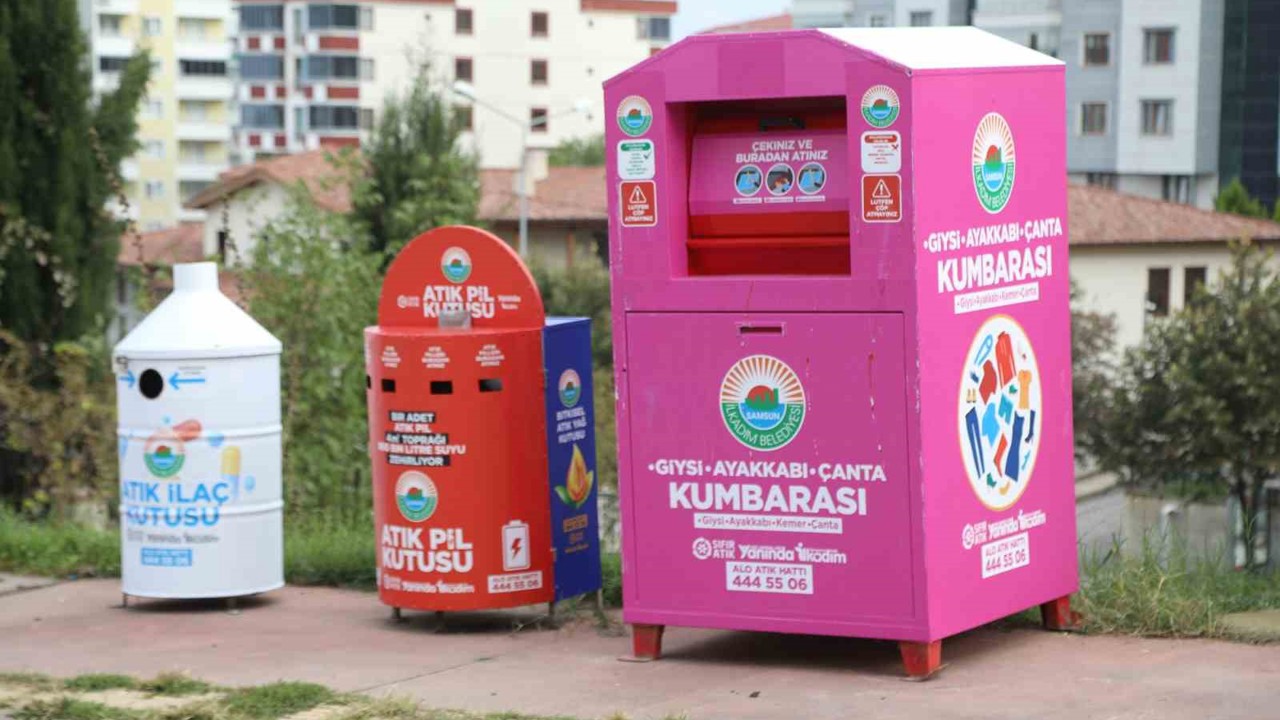 İlkadım’dan geleceğe temiz miras: 204 bin kilo atık toplandı
