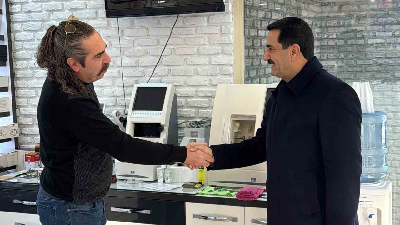 Başkan Taşkın’dan esnaf ziyareti
