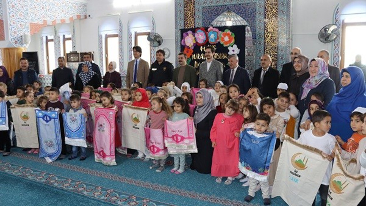 Köyceğiz’de minikler için ilk seccadem programı gerçekleştirildi

