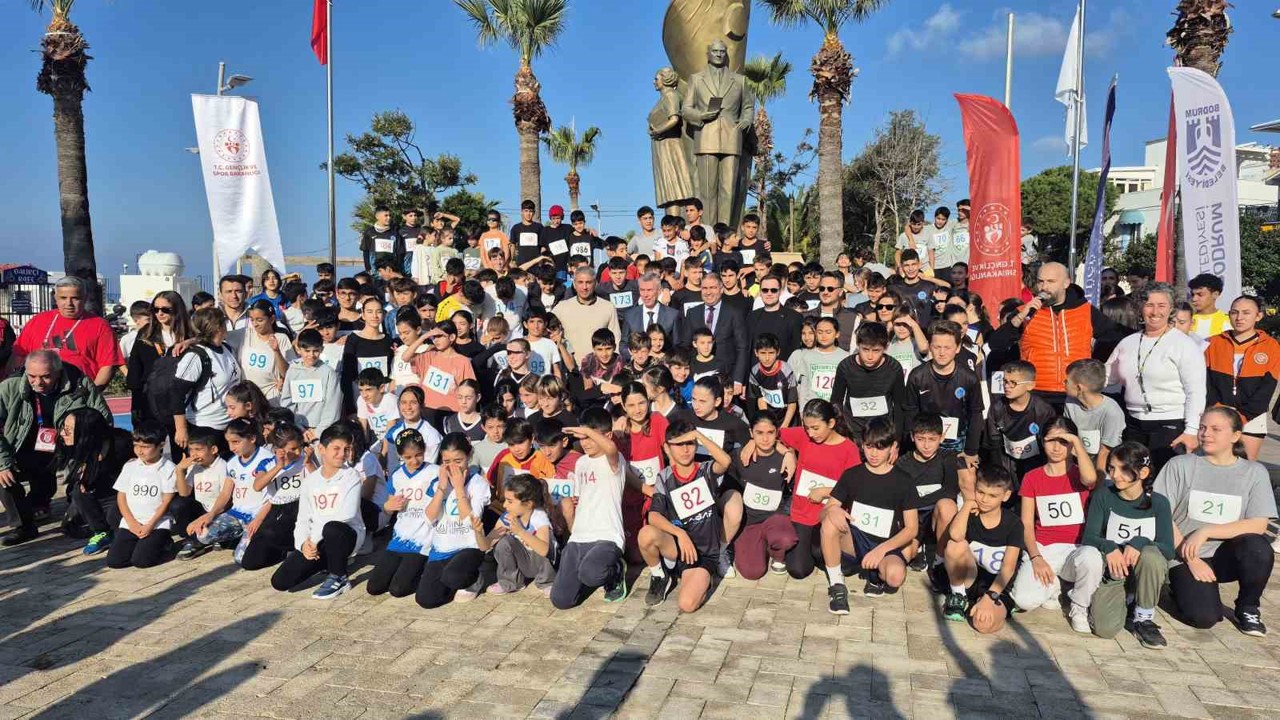 Bodrum’da Büyük Atatürk Koşusu yapıldı
