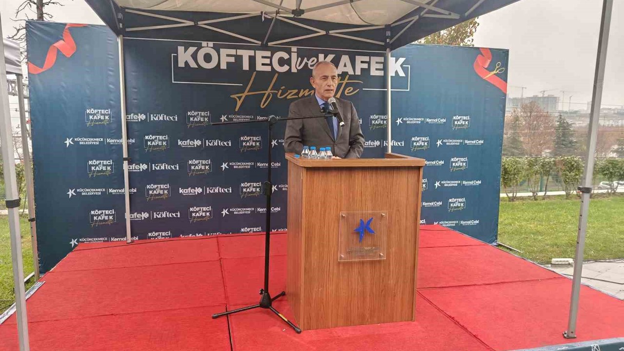 Küçükçekmece’de Kafe K hizmete açıldı
