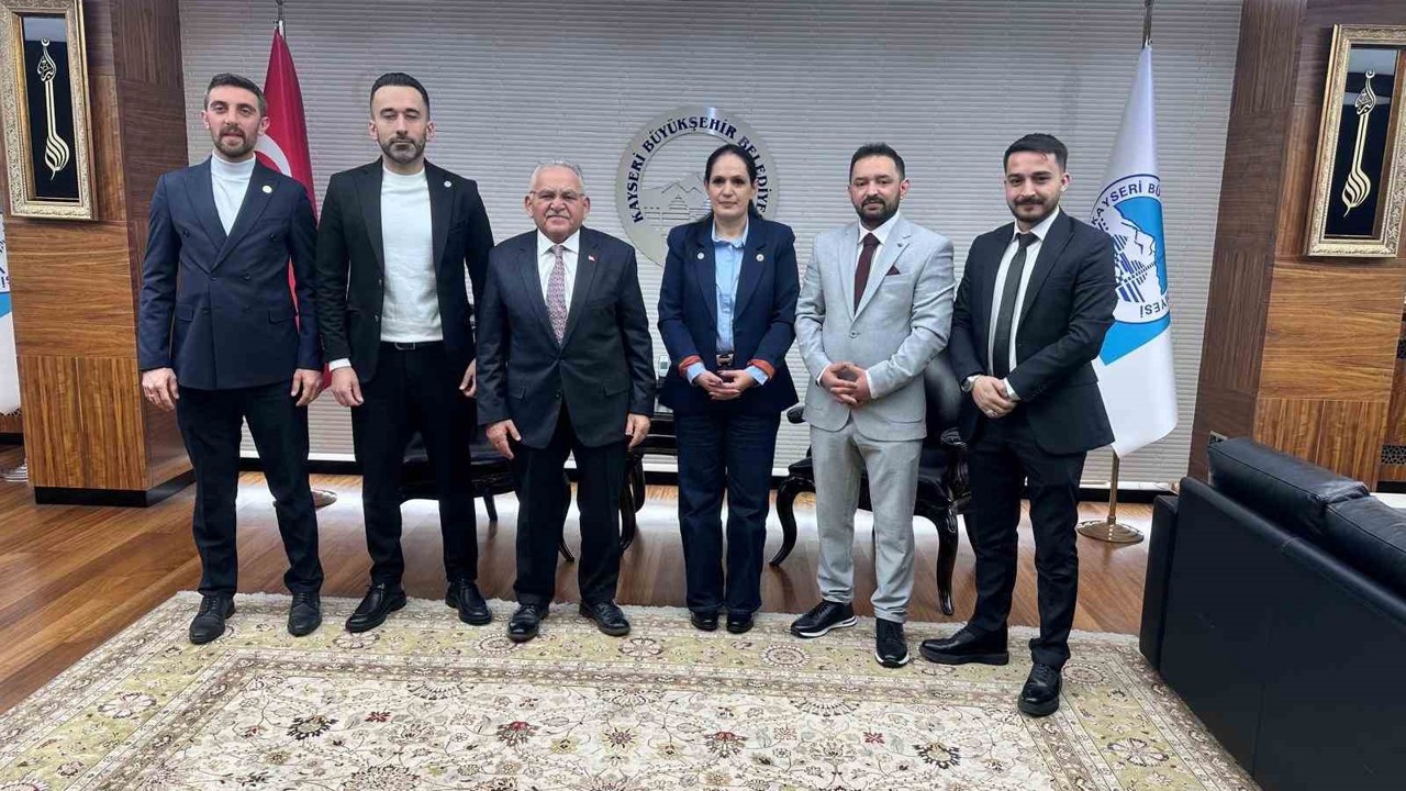 Avrupa Kayserili İşverenler Birliği’nden Başkan Büyükkılıç’a ziyaret
