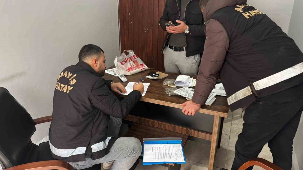 İskenderun’da araç kiralama firmalarına denetim yapıldı
