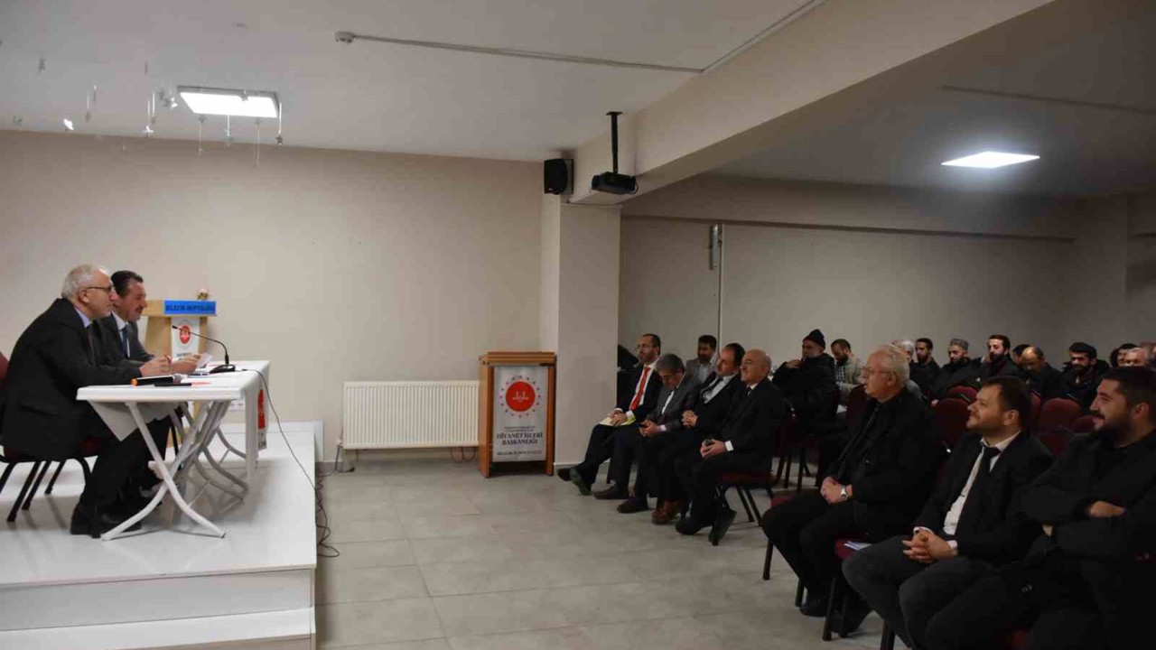 Bilecik İl Müftülüğünde yılın son toplantısı yapıldı
