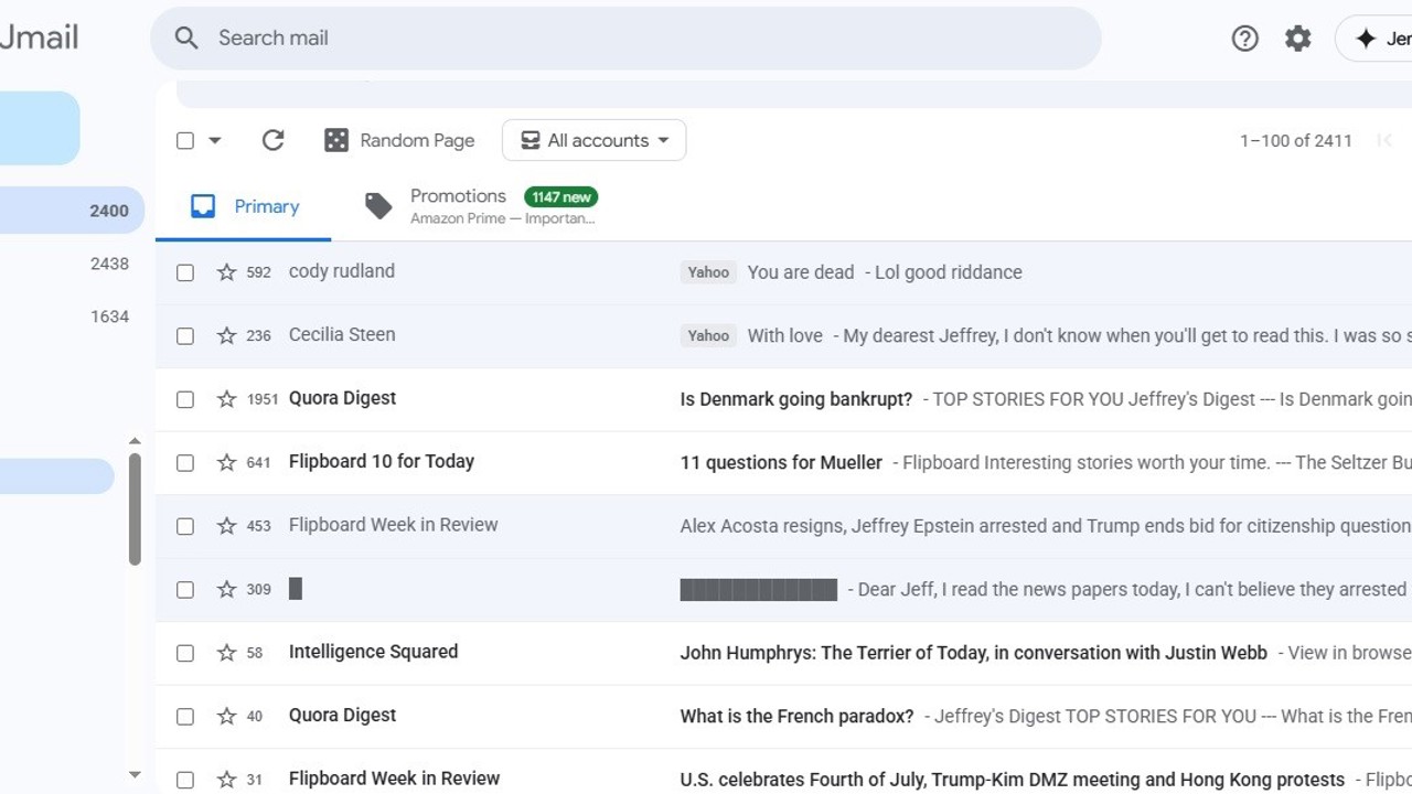 Epstein’e ait e-posta yazışmaları dijital arayüzle erişime açıldı
