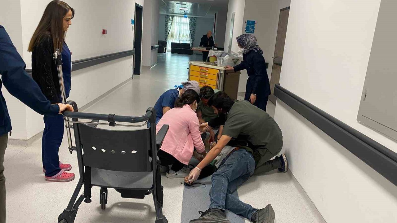 Niğde’de gerçeğini aratmayan ’saha tatbikatı’
