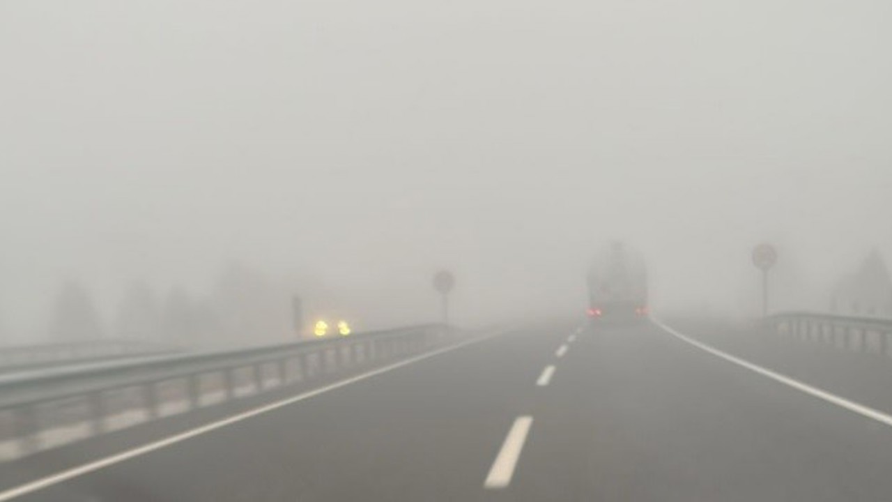 Tavşanlı’da yoğun sis

