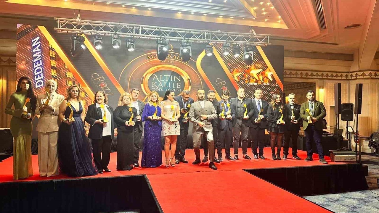 10. Uluslararası Altın Kalite Ödülleri sahiplerini buldu
