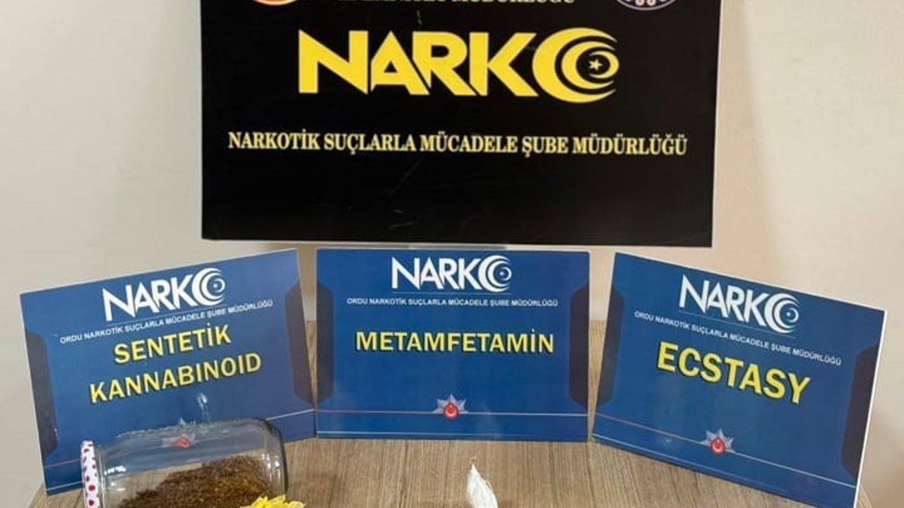 Ordu’da uyuşturucu operasyonlarında 1 tutuklama
