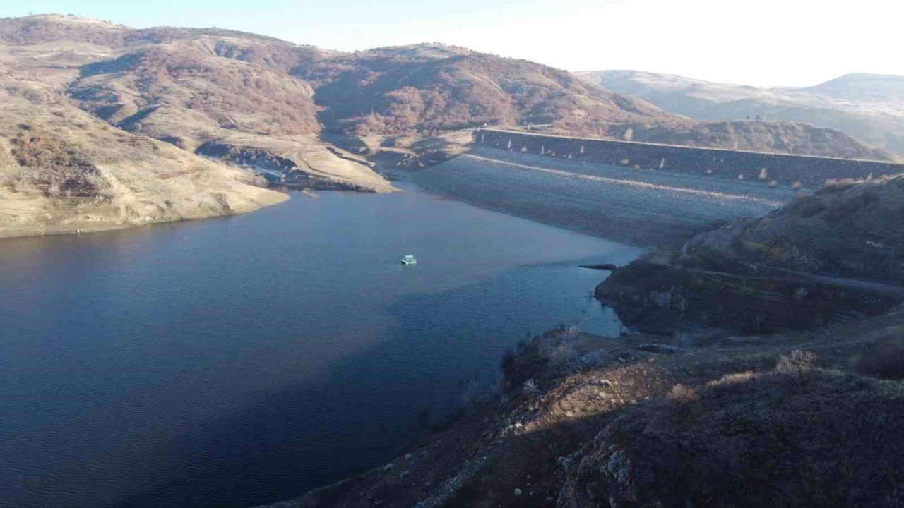 Kenti kuraklık endişesi sardı, barajdaki su seviyesi kuraklığı gözler önüne serdi
