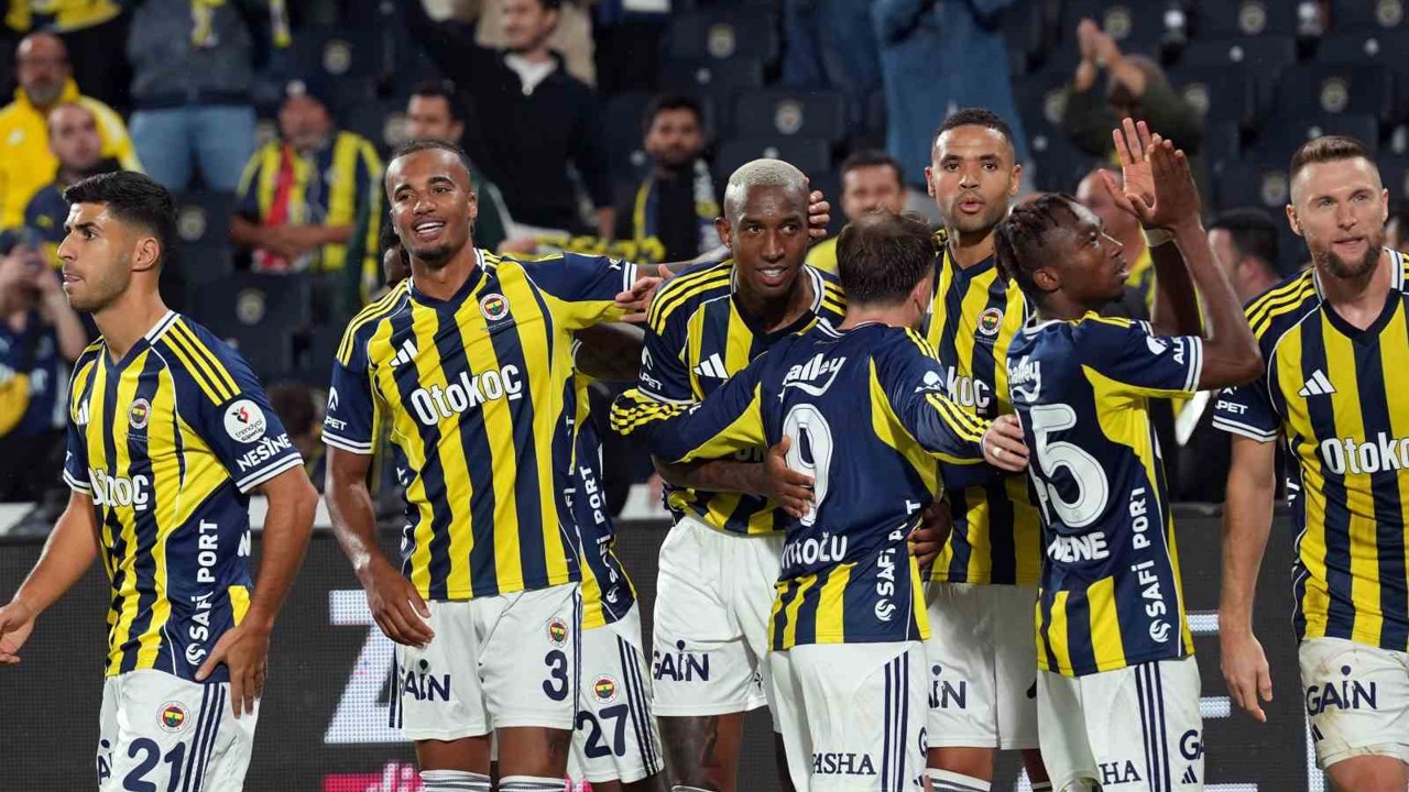 Fenerbahçe’de ilk yarı istatistikleri

