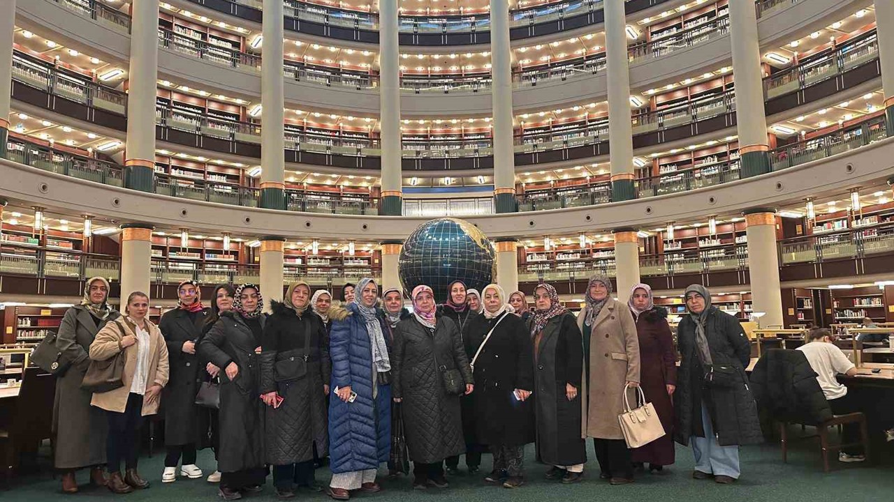 Pursaklar Belediyesi kadınlara 15 Temmuz Demokrasi Müzesi, Millet Camisi ve Millet Kütüphanesi gezisi düzenledi
