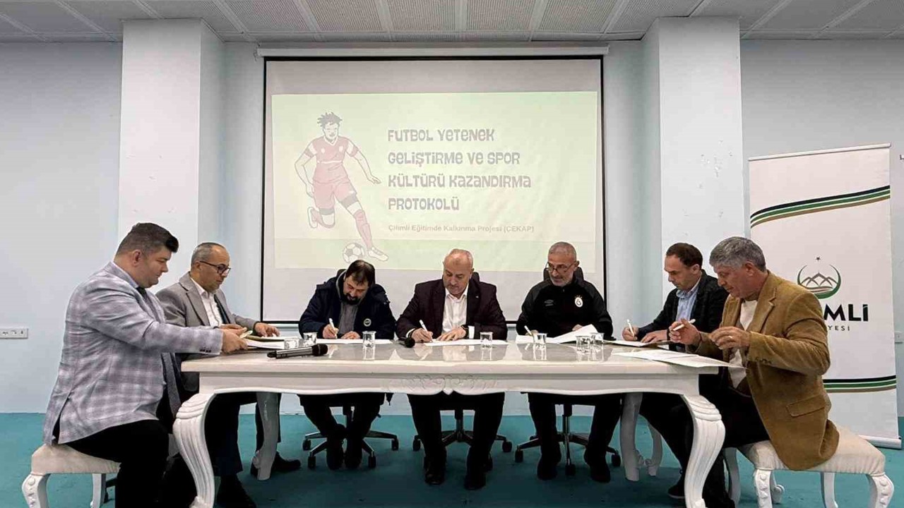 Çilimli’de eğitim ve spor için güç birliği protokolü
