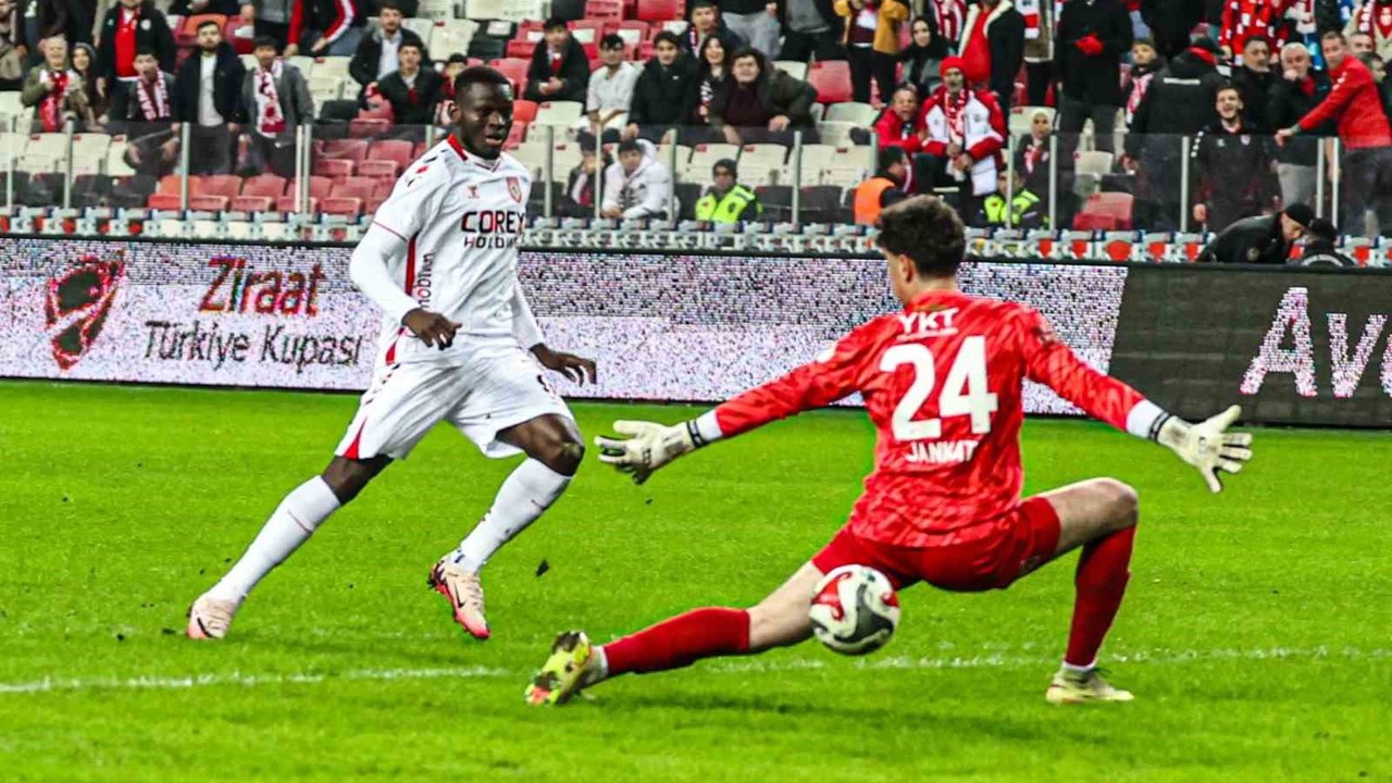 Ziraat Türkiye Kupası: Samsunspor: 2 - Eyüpspor: 1 (Maç sonucu)
