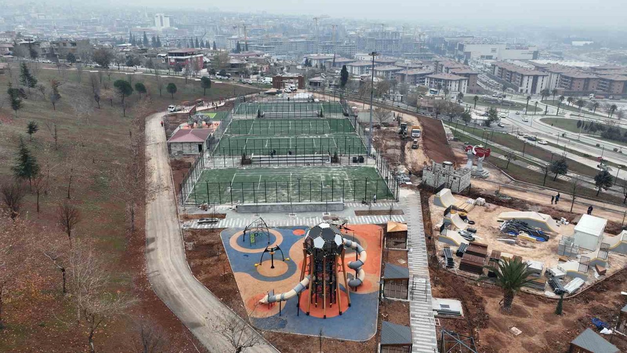 Kahramanmaraş’ın yeni spor vadisi, sosyal merkez olarak planlandı
