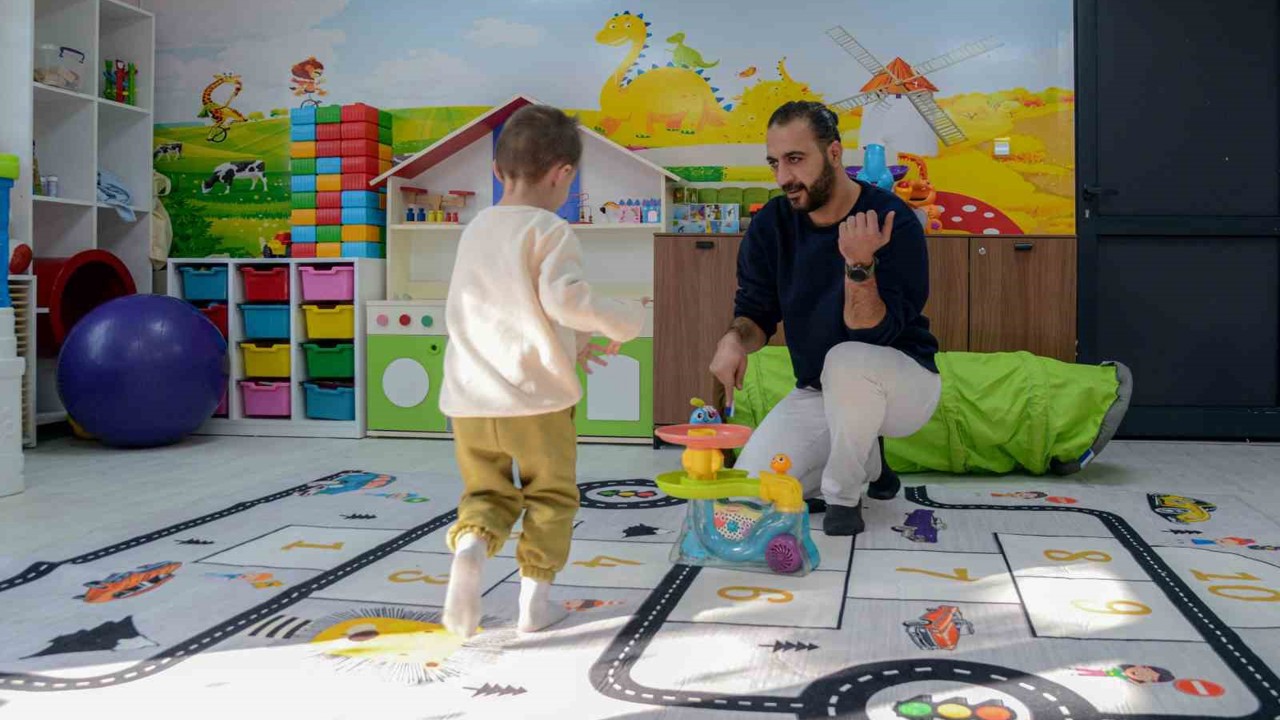 Diyarbakır’da özel çocuklar için oyun terapisi hizmeti
