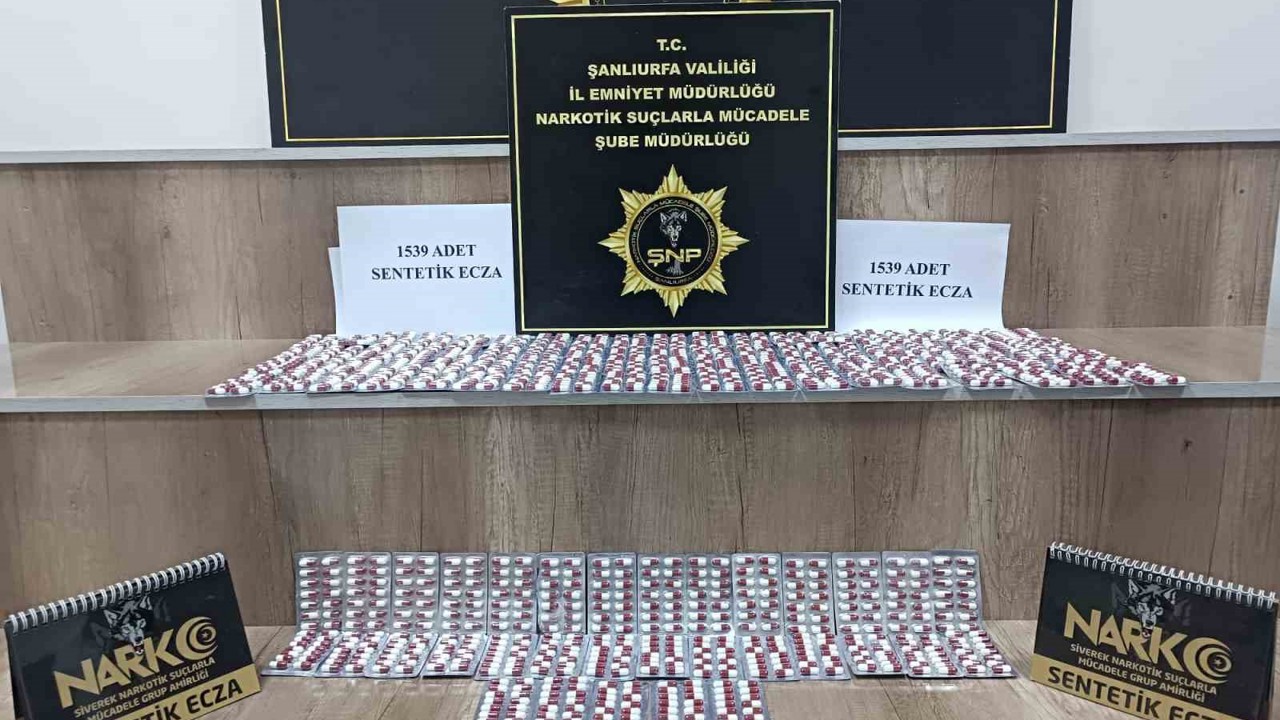 Şanlıurfa’da uyuşturucu operasyonu: 2 gözaltı

