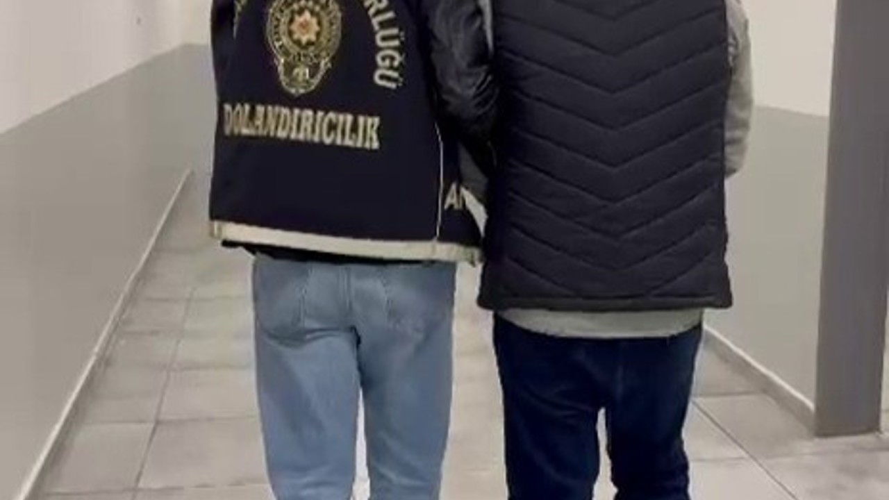 Kendisini polis olarak tanıtan dolandırıcı tutuklandı
